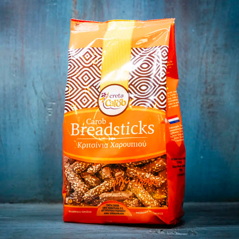 Carob Brotsticks mit Sesam